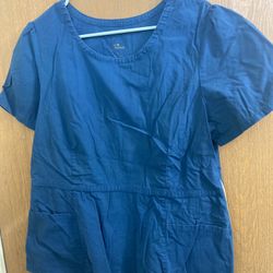 Jaanuu Navy blue Large scrub Top