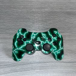 Green Lightning IHK PS3 Style Wireless Controller