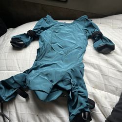 Dog Rain Coat Attached Shoe 