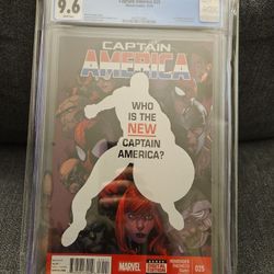 Captain America 25 1st Sam Wilson As Captain America 9.6