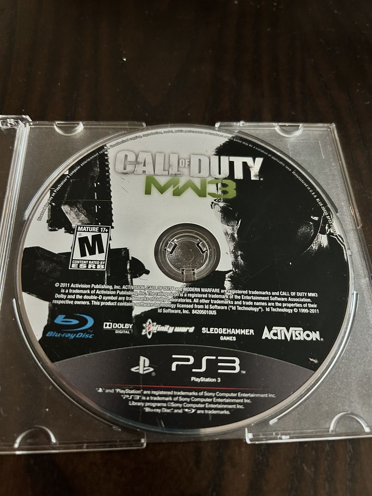 Call of Duty Modern Warfare 3 MW3 (PlayStation 3 PS3) 