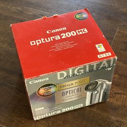 Canon Optura 200 MC MiniDV Camcorder Untested