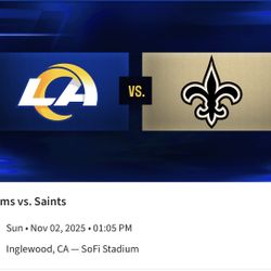 Rams Vs Saints