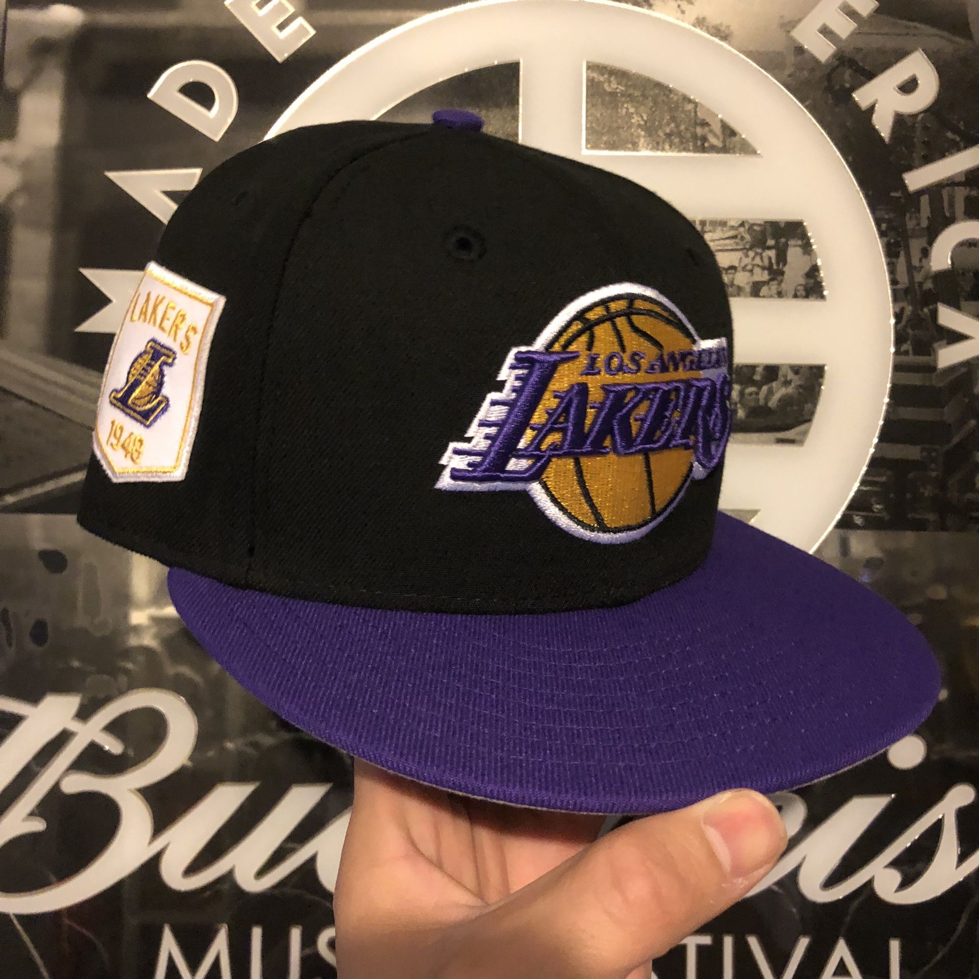 Lakers Side Patch Fitted Hat for Sale in Huntington Park, CA - OfferUp