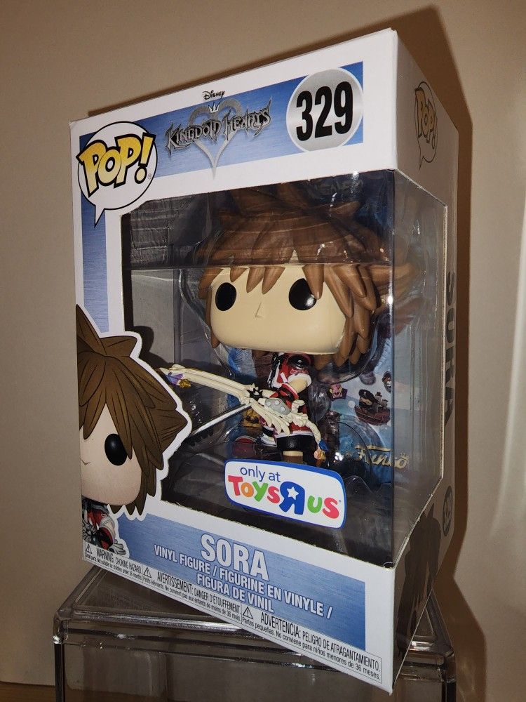 Sora KINGDOM HEARTS Disney FUNKO POP Limited Edition TOYS R US EXCLUSIVE