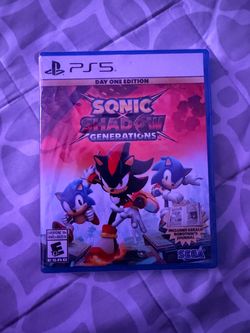 Sonic X Shadow Generations NEW