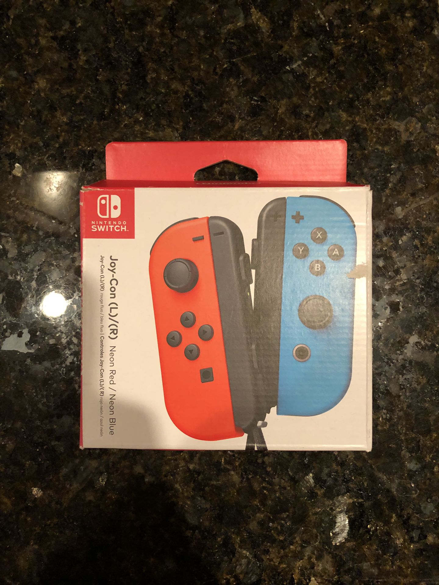 Nintendo Switch Joycon blue and red