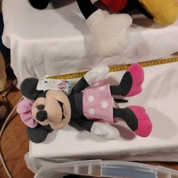 Gray And Pink Minnie Mouse