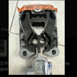 2022 Ford Escape 1.5L Fwd Engine Torque Mount Jx6z-6068-As