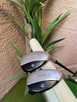 TaylorMade Rescue MID 19* 3 & 25* 5 Hybrids w/Ultimate Soft Tip R-Flex Graphite Shafts RH
