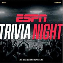ESPN Trivia Night By Funko Trivia Family Game 2-10 Players Age 10+ SEALED in Box