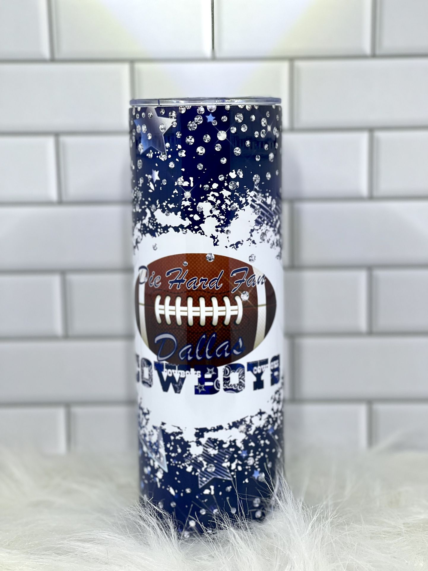 Dallas Cowboys Football Fan Tumbler, Gift 