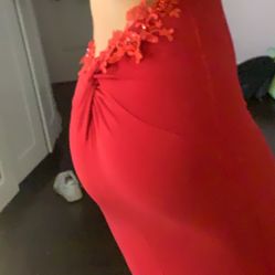 Backless prom dress