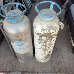 Antique Fire Extingiushers 40 Each