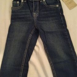 New Levi Strauss Pull On Pant 3T With Tags 