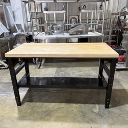 Maple Work Table