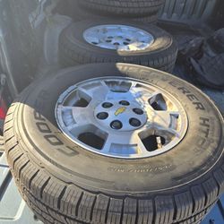 Chevy Silverado Rims and Tires