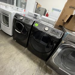 SAMSUNG WASHER AND GAS DRYER