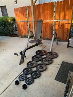 Complete Home Gym Set