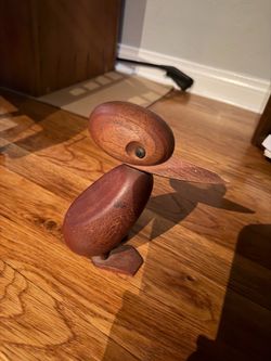 Vintage Hans Bølling Style Teak Duck – Mid Century Modern
