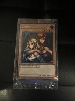 Yu-Gi-Oh Gemini Elf Limited Edition Card