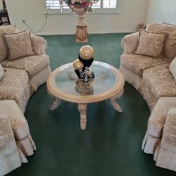 Sofa and center small table