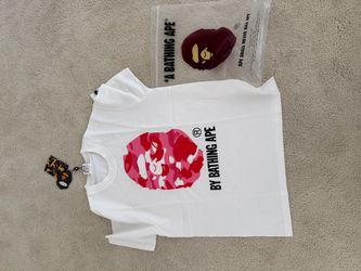 A Bathing Ape BAPE Camo Ape Head T-Shirt White