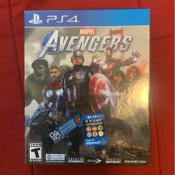 Avengers Ps4 Ps5 Game 