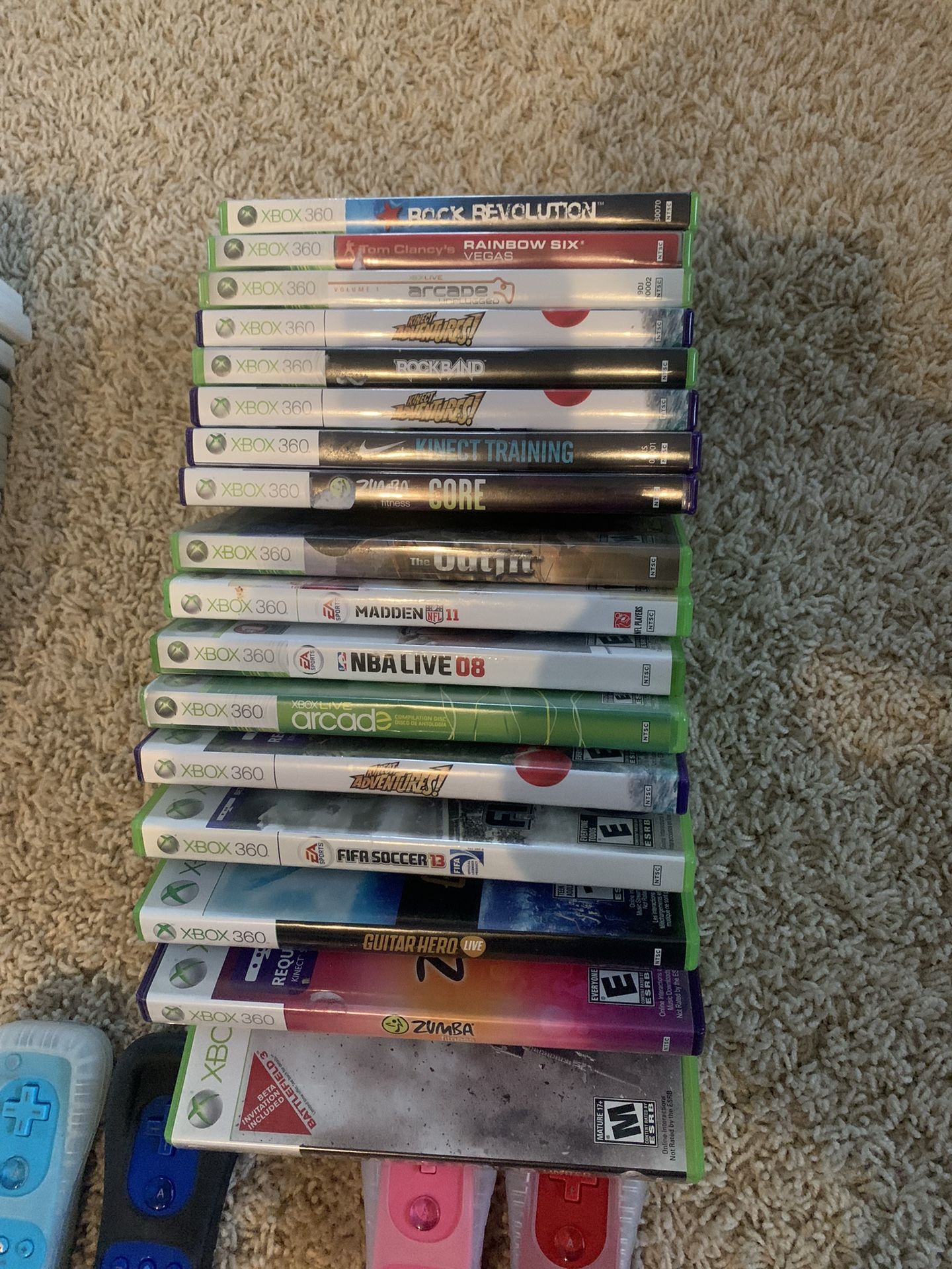 Used Wii And Xbox Games 