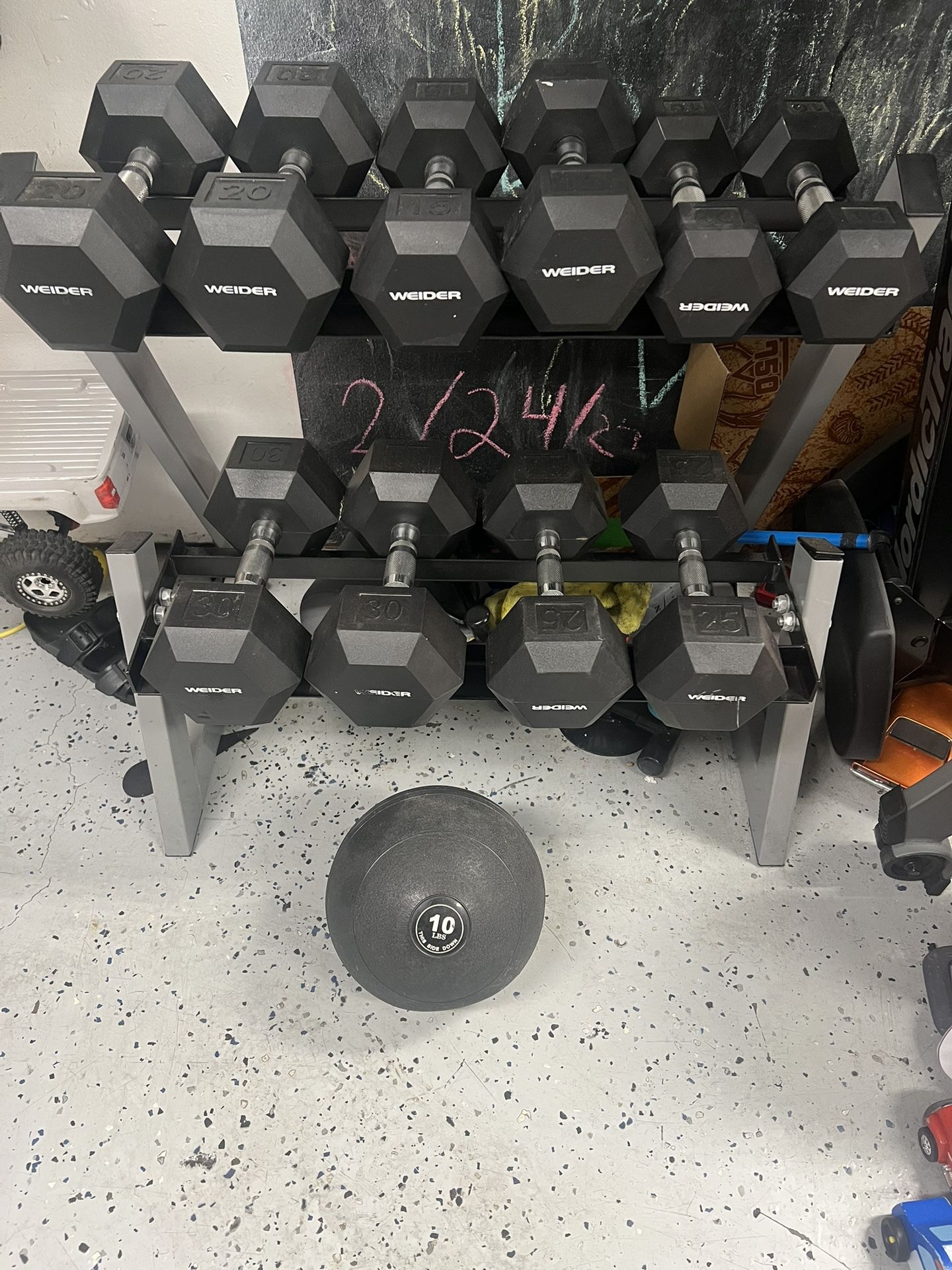 Weider Weights And Bench