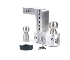 Brand New Weigh Safe 3" Adjustable Drop Hitch w/ Scale (6" Drop) - WS6-3-KA