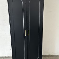 Black Metal Storage Cabinet