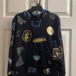 Brand New Boys AND1 Navy Blue Hoodie Sweatshirts Sizes M-XL & XXL $7.00 Each