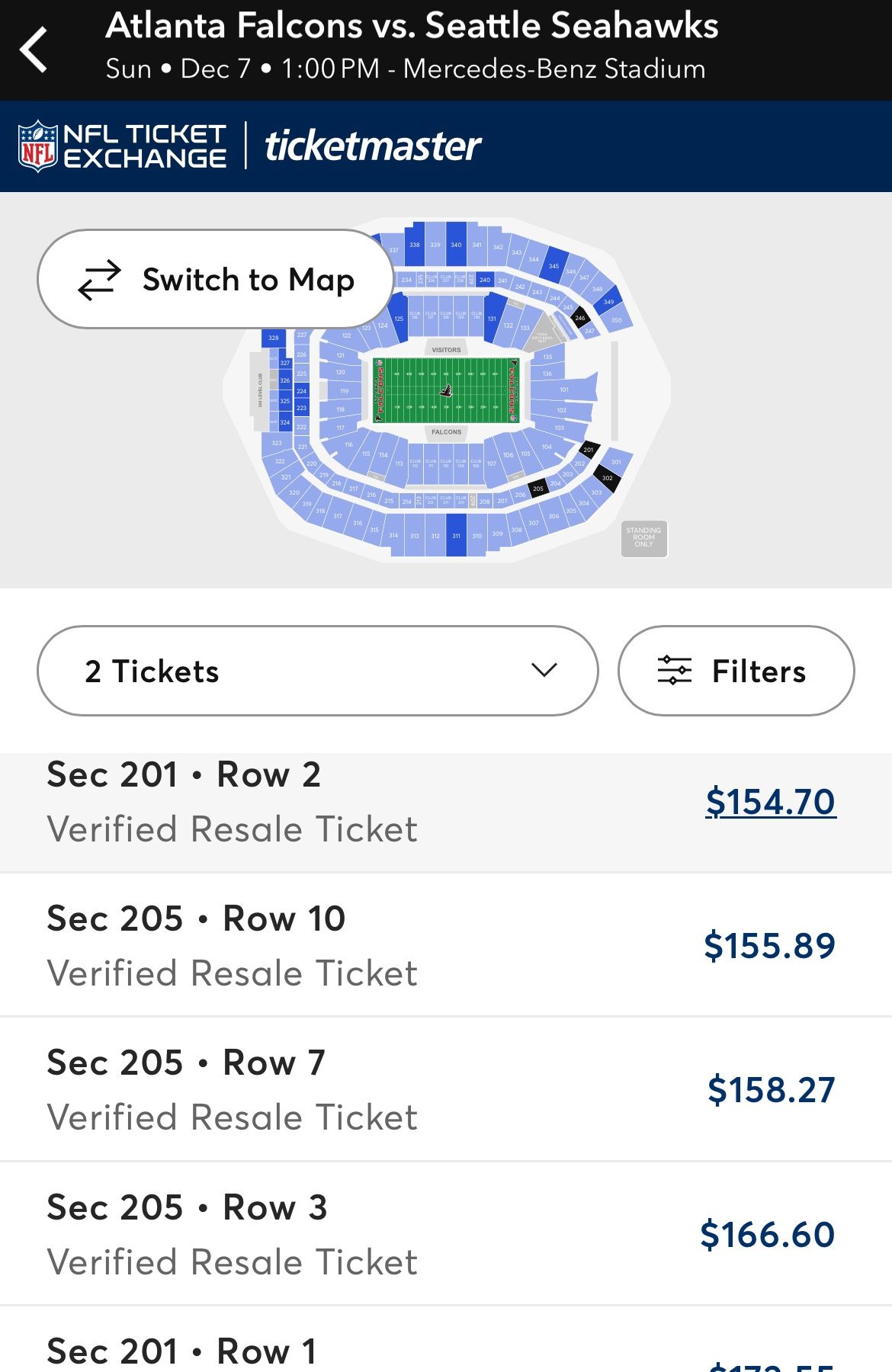 Falcons Tickets 