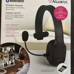 Aluratek Bluetooth Wireless Headset