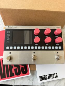 Polyend Mess muti effects sequencer pedal