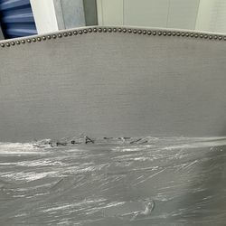 Fire Sale! OBO! Linen fabric head board