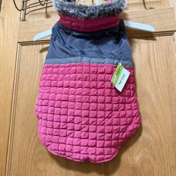 Bright Pink Pet Jacket - Size Large