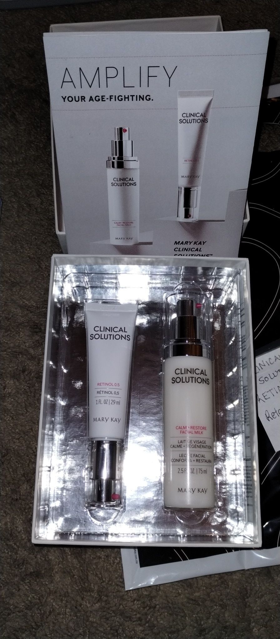 Brand New Clinical Solutions Retinol 0.5 Set