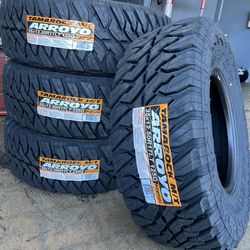 35x12.50r17 ARROYO M/T / 4 new tires / Included the installation and balanced ✅