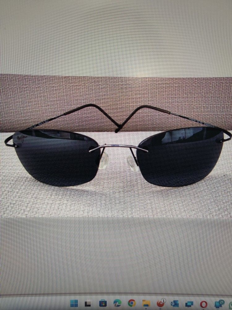 Maui Jim MJ503-02 Titanium 