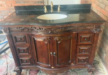 Bathroom Vanity with Granite Top