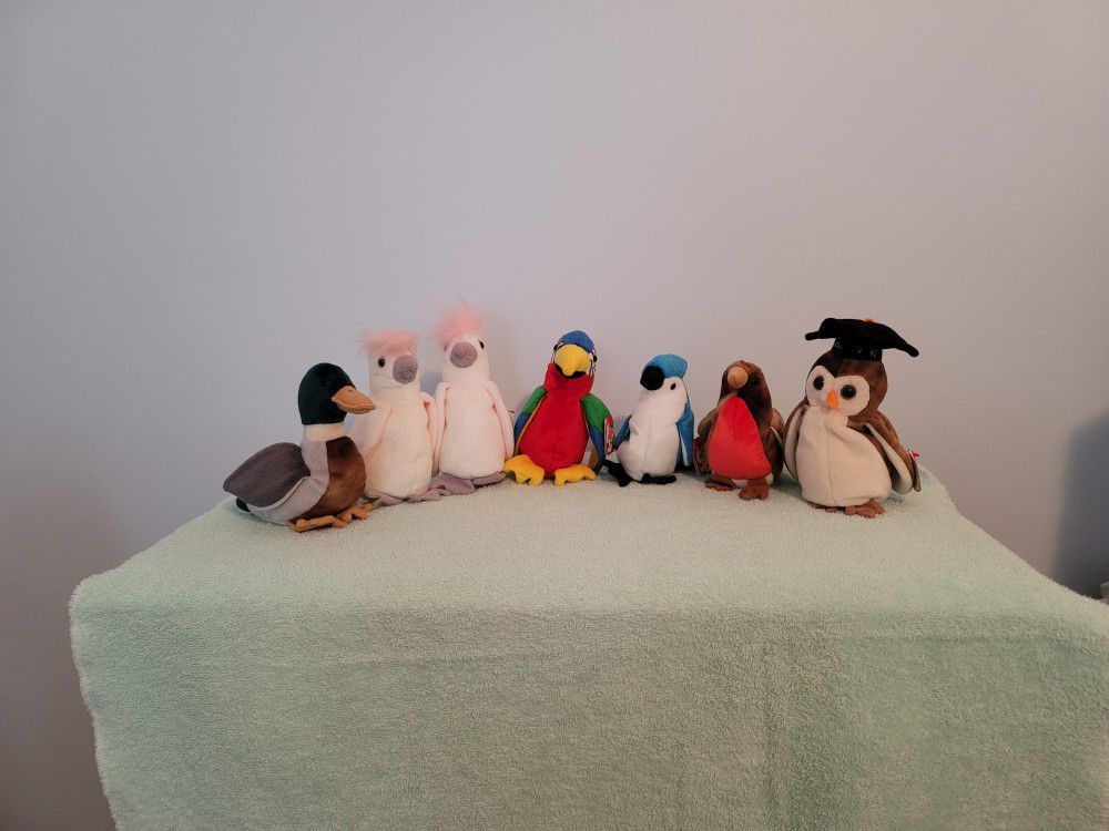 Beanie Babies Collectibles  - Birds
