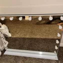 Vanity Mirror with Bluetooth speakers 🔊 