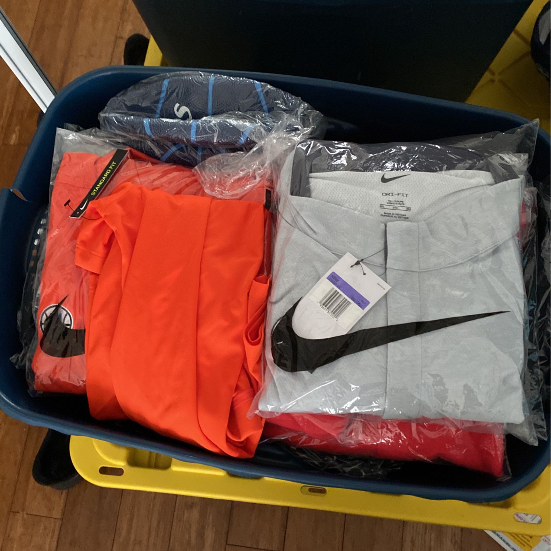 Lot Of Nike Clippers Dri-Fit Polo Shirts and Jackets