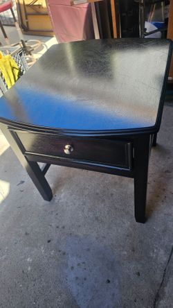 Nightstand cute black
