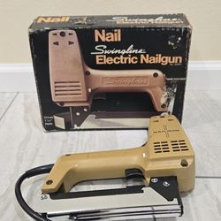 Vintage Swingline Electric Nailgun Model 32001