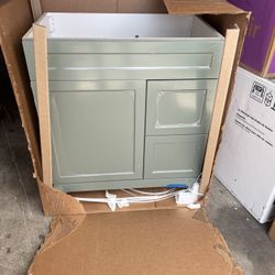 CHASBURY 30" PALM GREEN VANITY 
