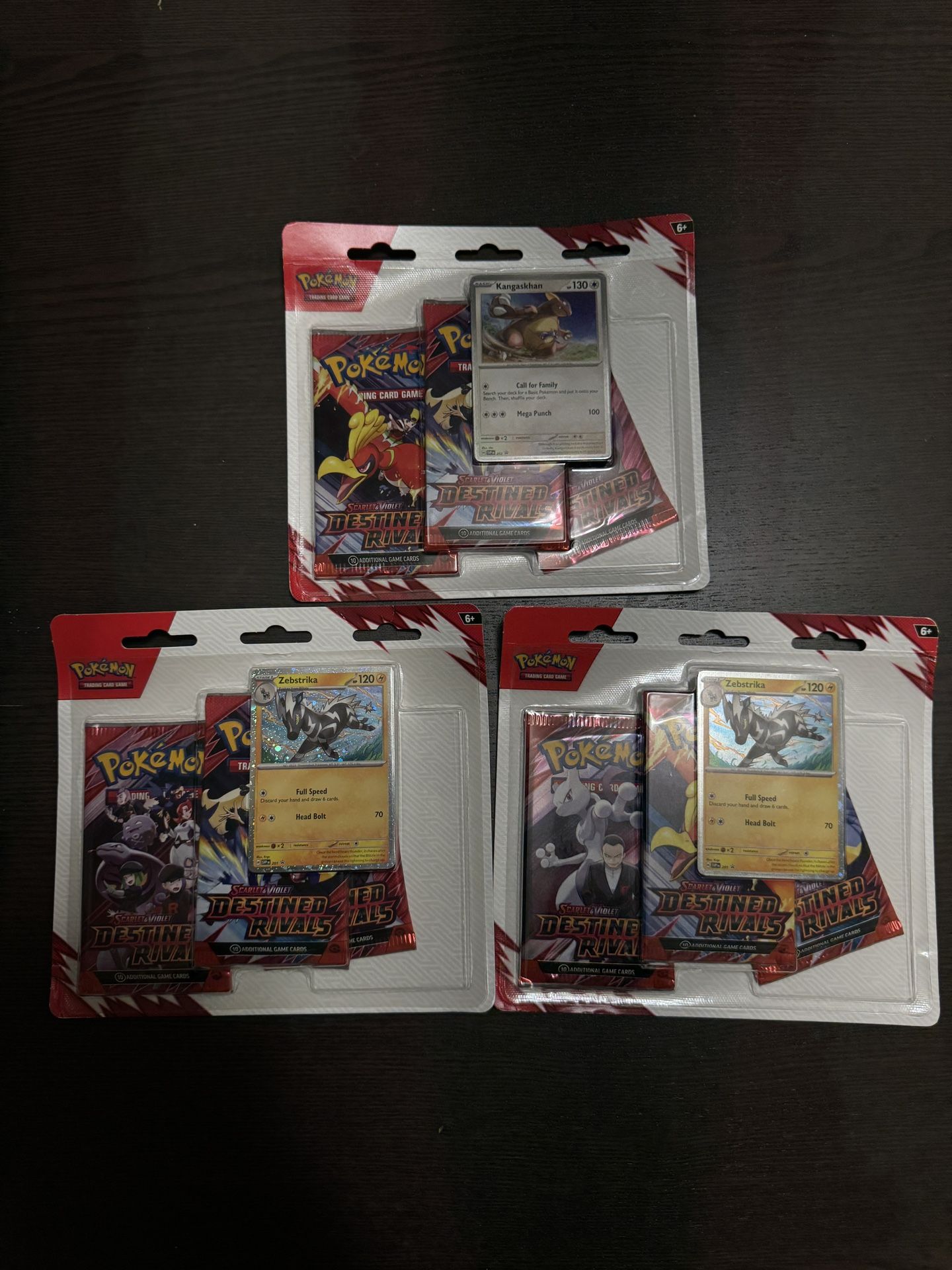 Pokemon SV10 Destined Rivals 3Pk Blister