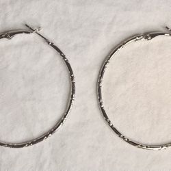 STAINLESS STEEL HOOP EARRINGS